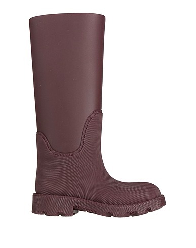 BURBERRY Boots Plum Rubber