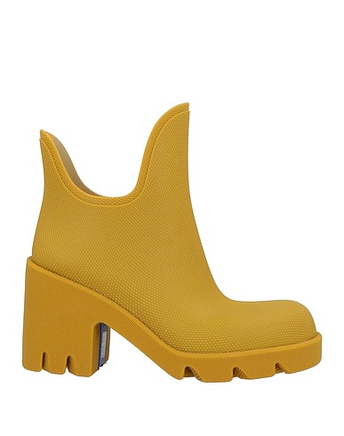 BURBERRY Ankle boot Mustard Rubber