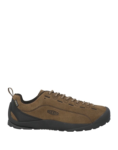 KEEN Sneakers Military green Leather, Other Fibres