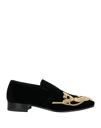 McQ Alexander McQueen Loafers Black Textile fibres