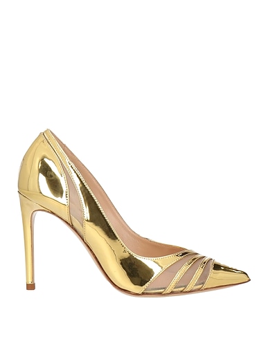 NINALILOU Court Gold Leather