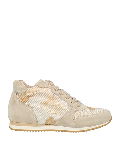 ALVIERO MARTINI 1a CLASSE Sneakers Light grey Leather, Textile fibres