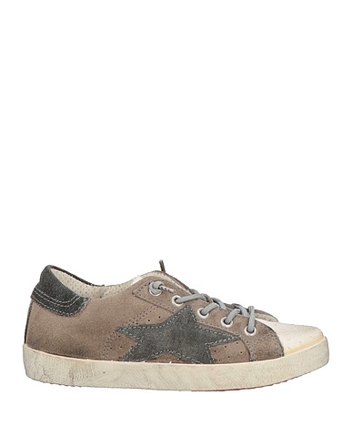 ISHIKAWA KIDS Sneakers Maulwurfsgrau Gewebefasern, Leder