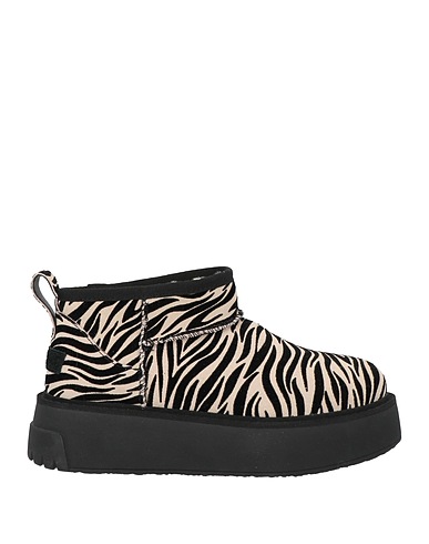 COLORS OF CALIFORNIA Ankle boot Off white Leather