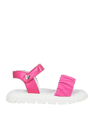 LIU •JO Sandals Fuchsia Leather
