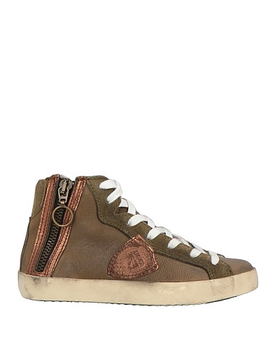 PHILIPPE MODEL Sneakers Khaki Calfskin