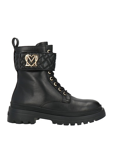 LOVE MOSCHINO Ankle boot Black Leather
