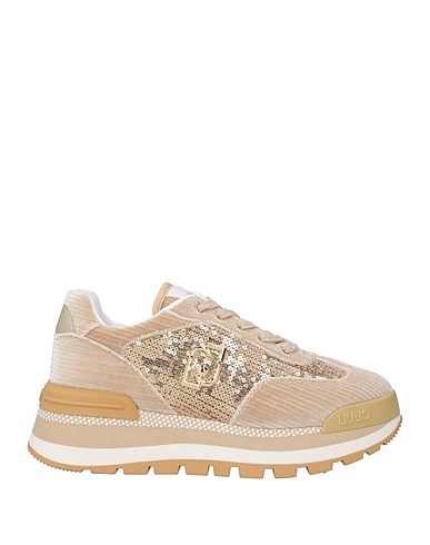 LIU •JO Sneakers Beige Textile fibres