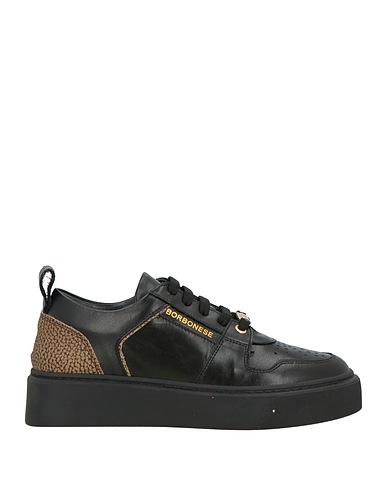 BORBONESE Sneakers NERO Leather