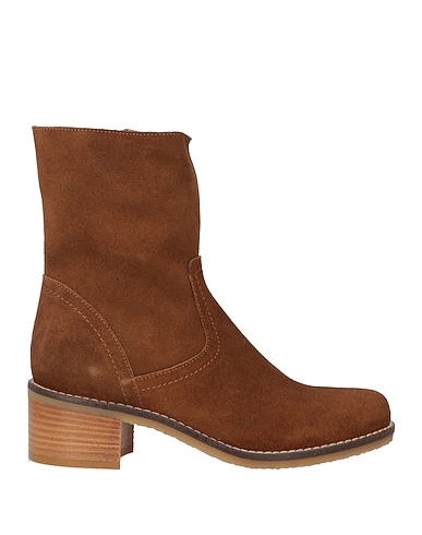 CAROLL Ankle boot Camel Leather