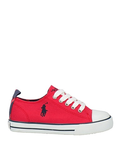 POLO RALPH LAUREN Sneakers Rot Gewebefasern, Gummi