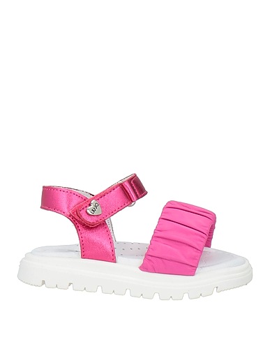 LIU •JO Sandals Fuchsia Leather