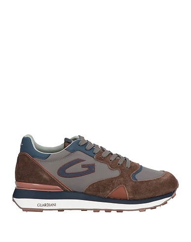 ALBERTO GUARDIANI Sneakers Grey Textile fibres