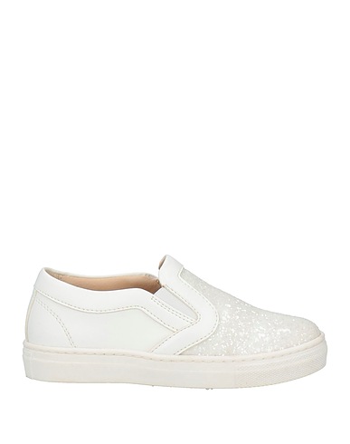 FLORENS LE PICCOLE Sneakers White Textile fibres, Rubber, Elastic fibres