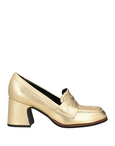 BARRACUDA'S COLLECTION Loafers Gold Leather