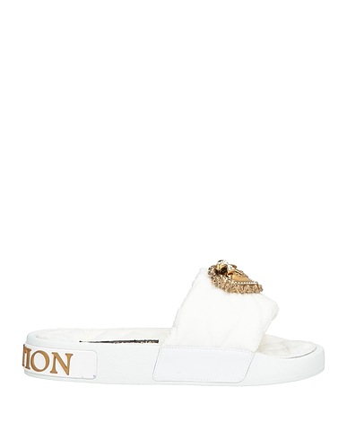 DOLCE&GABBANA Sandals DEVOTION White Textile fibres