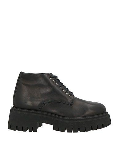 CURIOSITÉ Ankle boot Black Calfskin