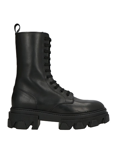 GISÉL MOIRÉ Ankle boot Black Calfskin