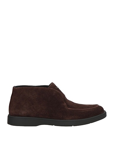 ALBERTO GUARDIANI Ankle boot Dark brown Leather
