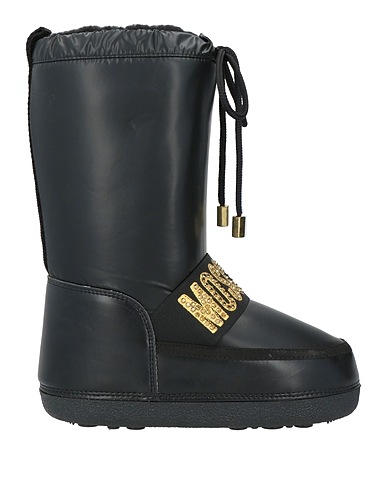MOSCHINO TEEN Boots Black Textile fibers