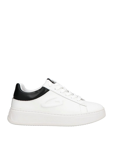 ALBERTO GUARDIANI Sneakers White Leather