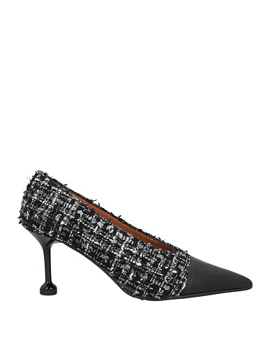 OVYÉ Court Black Leather, Textile fibres