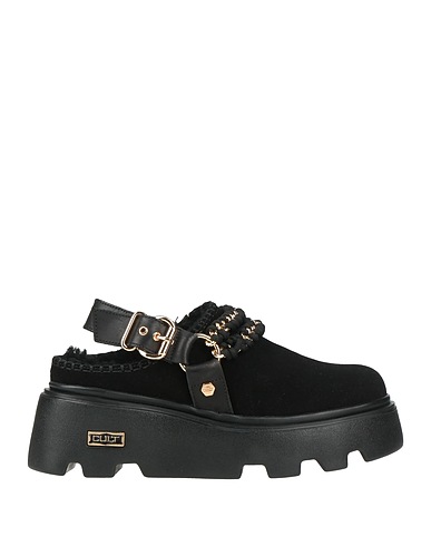 CULT Mules and clogs Black Leather