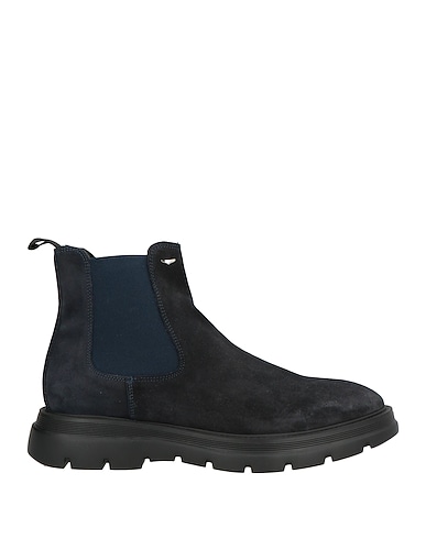 ALBERTO GUARDIANI Ankle boot Midnight blue Leather