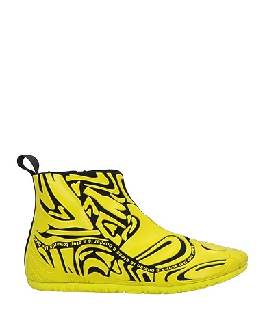 RBRSL RUBBER SOUL Sneakers Verde lime Fibre tessili, Gomma