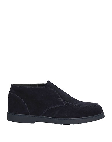 DOUCAL'S Ankle boot Midnight blue Leather