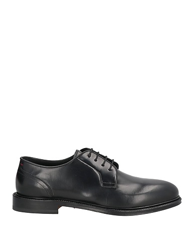 CALPIERRE Laced shoes Black Leather