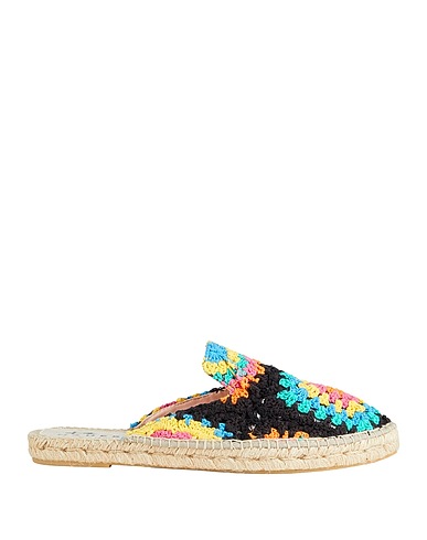 MANEBÍ Espadrilles Black Cotton