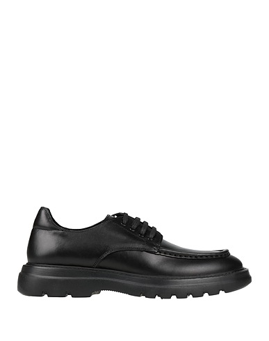 ALBERTO GUARDIANI Laced shoes Black Leather