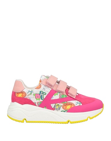 KENZO KIDS Sneakers Fuchsia Textile fibres, Leather