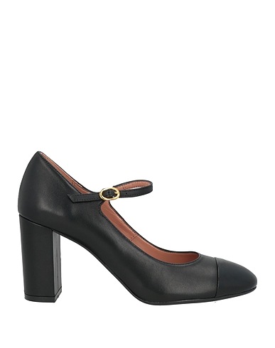 J.A.P. JOSE ANTONIO PEREIRA Court Black Leather