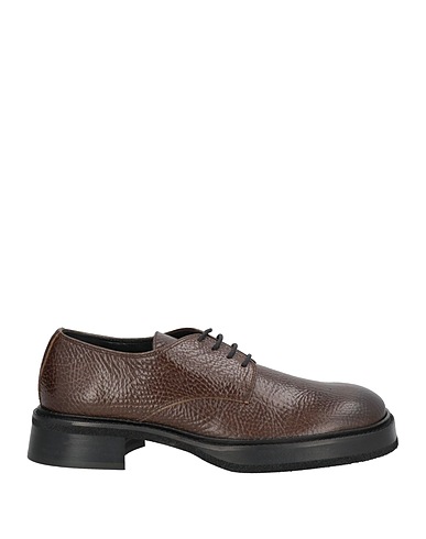 RAS Laced shoes Military green Leather
