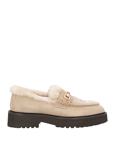 DOUCAL'S Mocassino Beige 100% Pelle di vitello