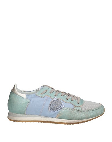PHILIPPE MODEL Sneakers Säuregrün Leder, Gewebefasern