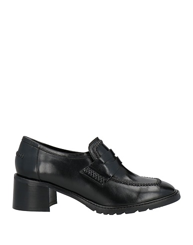 PONS QUINTANA Loafers Black Calfskin