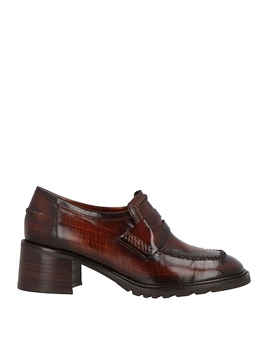 PONS QUINTANA Loafers MARRONE Calfskin