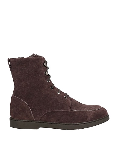 DOUCAL'S Ankle boot Dark brown 100% Calfskin