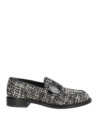AGL Loafers Black Textile fibers