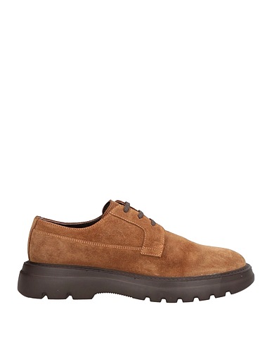ALBERTO GUARDIANI Schnürschuhe Braun Leder