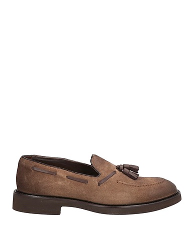 DOUCAL'S Loafers Khaki Leather