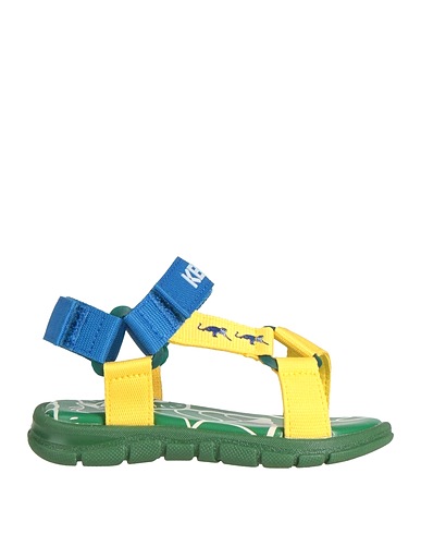 KENZO KIDS Sandals Yellow Textile fibres
