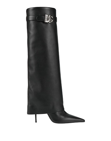 DOLCE&GABBANA Boots Black Leather