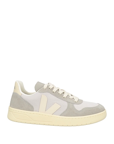 VEJA Sneakers Light grey Leather, Textile fibers
