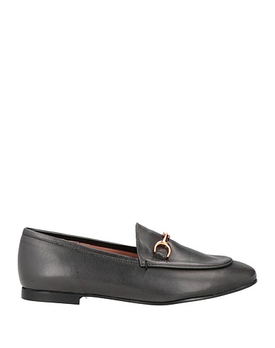 J.A.P. JOSE ANTONIO PEREIRA Loafers Grey Calfskin