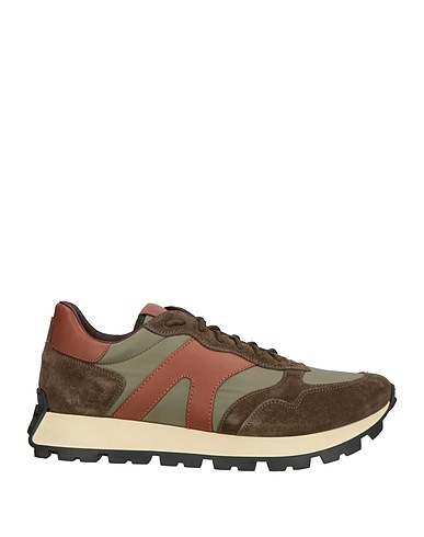 ROSSANO BISCONTI Sneakers Military green Leather