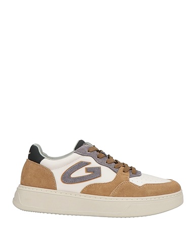 ALBERTO GUARDIANI Sneakers Light brown Leather